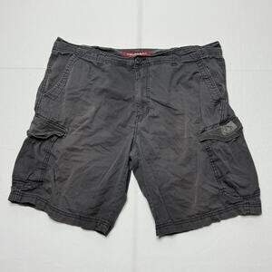 Unionbay Charcoal Cargo Shorts Size 36 Men’s Utility Outdoor Streetwear